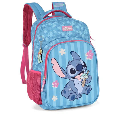 MOCHILA DE COSTAS STITCH PINK