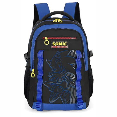 MOCHILA DE COSTAS SONIC AZUL