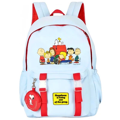 MOCHILA DE COSTAS SNOOPY AZUL