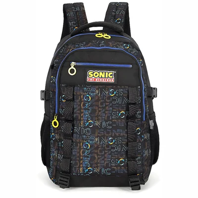 MOCHILA DE COSTAS SONIC PRETO