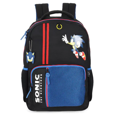 Mochila De Costas Sonic The Hedgehog Preta