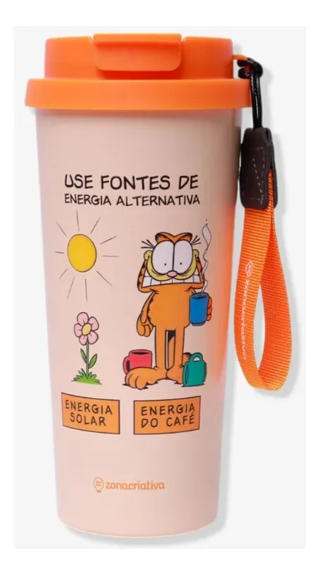 COPO BAKER 500ML GARFIELD