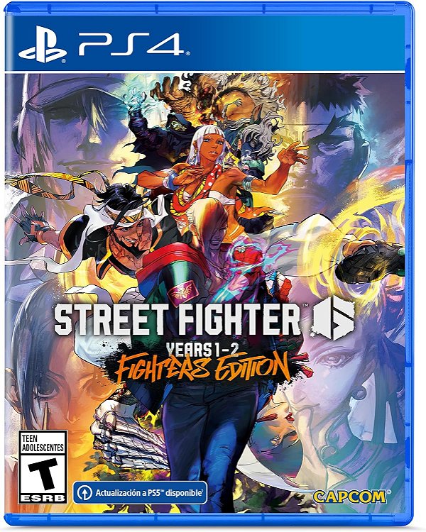 STREET FIGHTER 6 YEARS 1-2 FIGHTERS EDITION PS4