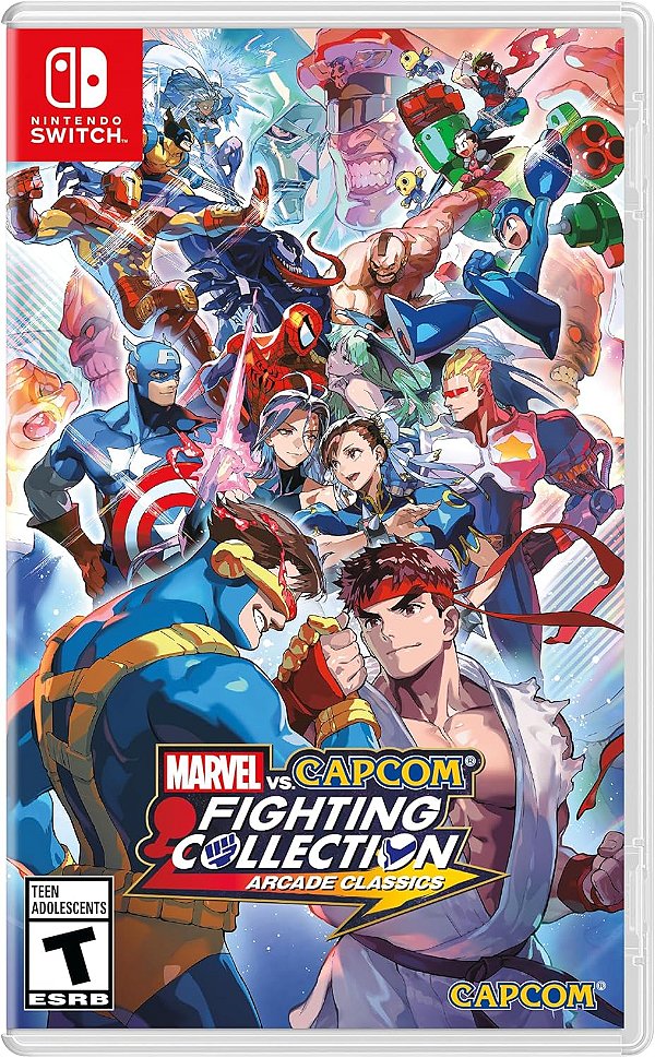 MARVEL VS CAPCOM FIGHTING COLLECTION ARCADE CLASSICS SWITCH