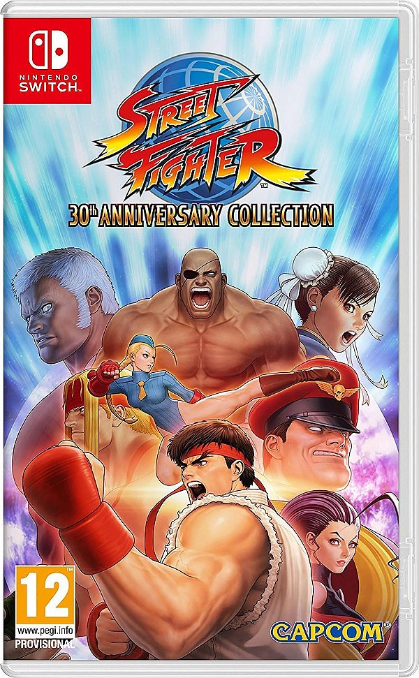 STREET FIGHTER 30TH ANNIVERSARY COLLECTION SWITCH