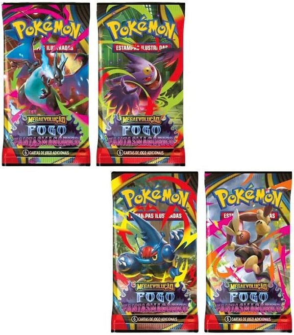Pokémon - Fogo Fantasmagorico Booster