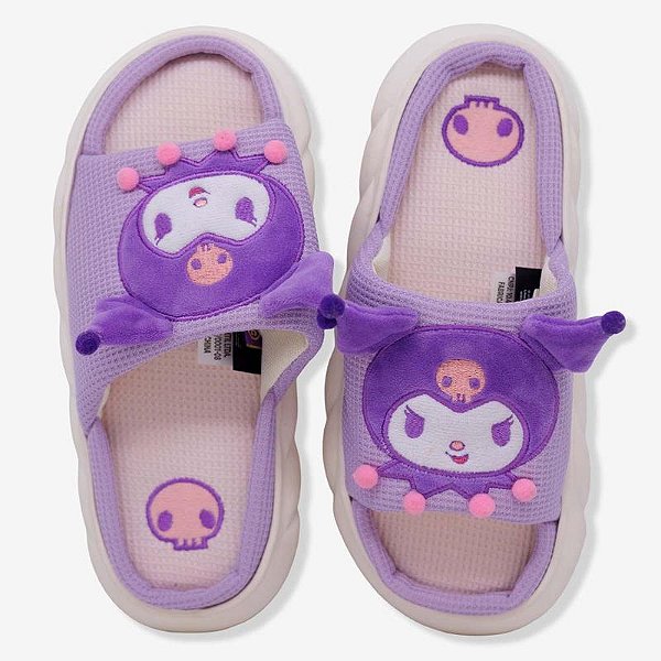 Pantufa Chinelo Nuvem Kuromi G | 39-41