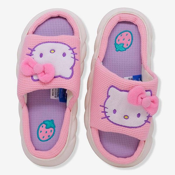 PANTUFA CHINELO NUVEM HELLO KITTY G | 39-41