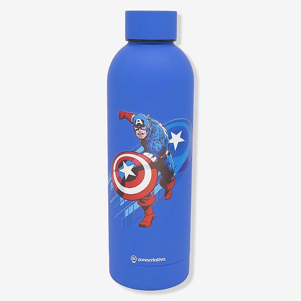 GARRAFA MAX 500ML CAPITAO AMERICA