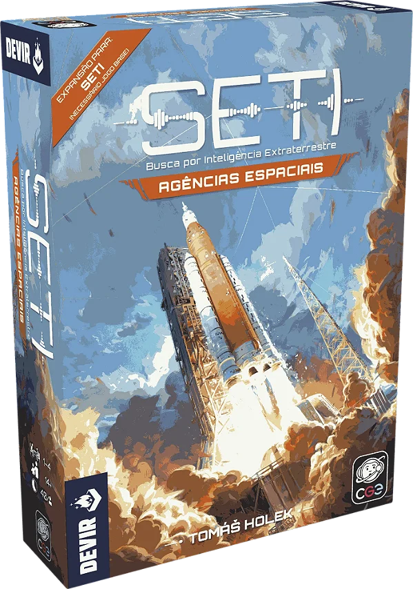 SETI: Agências Espaciais – Expansão | Devir + 3 Cartas Bônus
