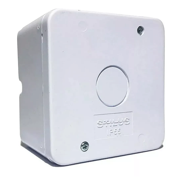 Caixa Proteção Para Câmera Organizadora Conectores Cftv Ip55