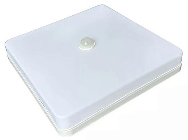 Luminária  36w com Sensor de Sobrepor Quadrado e Redonda Borda Infinita