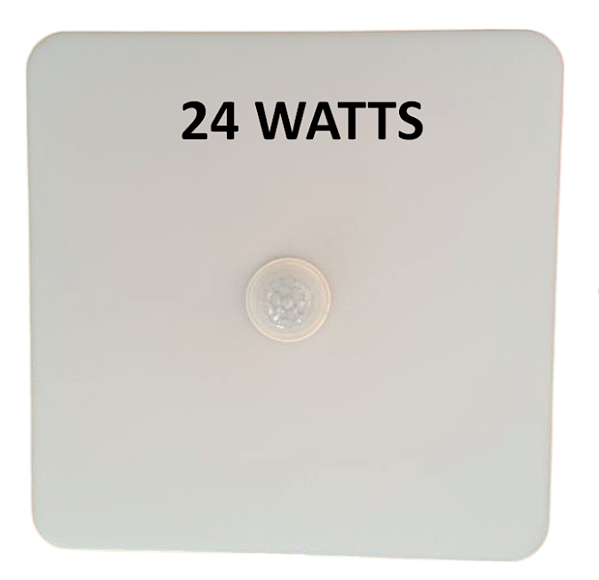 Painel Plafon Led 24W Com Sensor de Presença