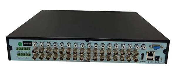 DVR 32 CANAIS 5 EM 1 FULLHD 5MP H265+ AUDIO COAXIAL UTC APP XMEYE AITEK SIGMA-D432BP