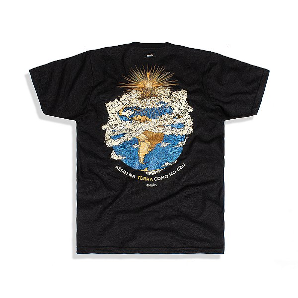 CAMISETA ASSIM NA TERRA COMO NO CÉU