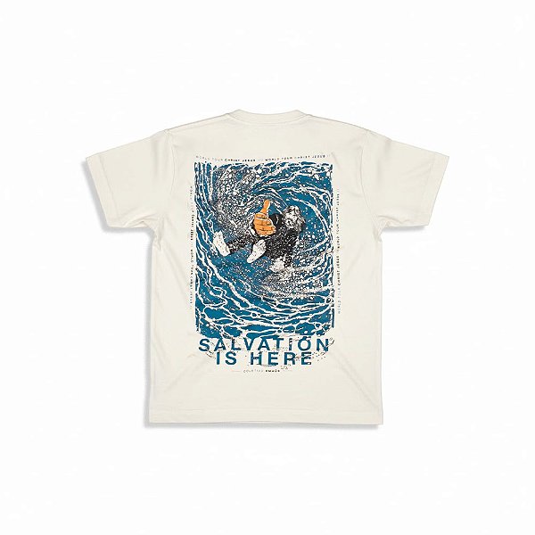 CAMISETA INFANTIL SALVATION IS HERE