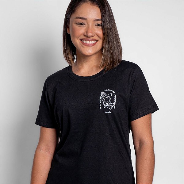 CAMISETA FEMININA APENAS ORE - Camisetas Cristãs