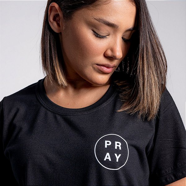 CAMISETA FEMININA PRAY