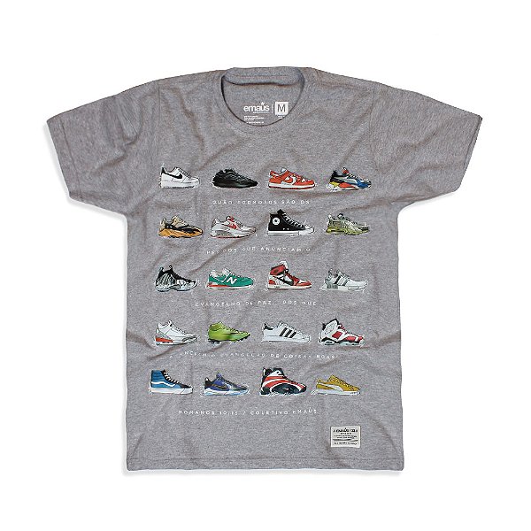 CAMISETA SNEAKERS MESCLA