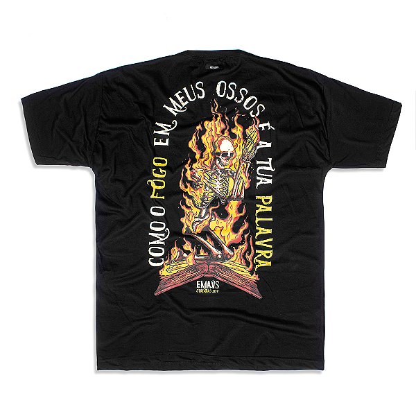CAMISETA OVERSIZED FOGO EM MEUS OSSOS