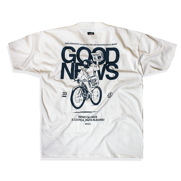 CAMISETA OVERSIZED GOOD NEWS