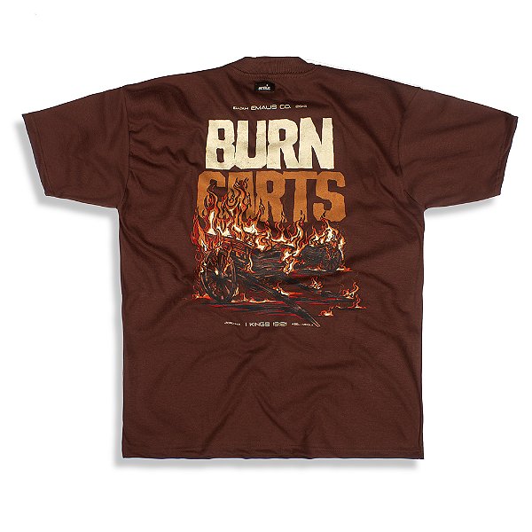 CAMISETA OVERSIZED BURN CARTS