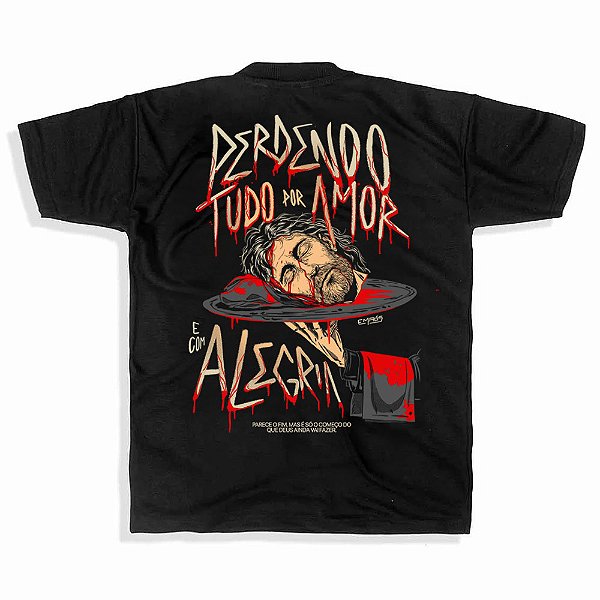 CAMISETA OVERSIZED PERDENDO TUDO