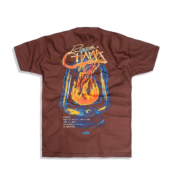 CAMISETA OVERSIZED CHAMA (BROWN)