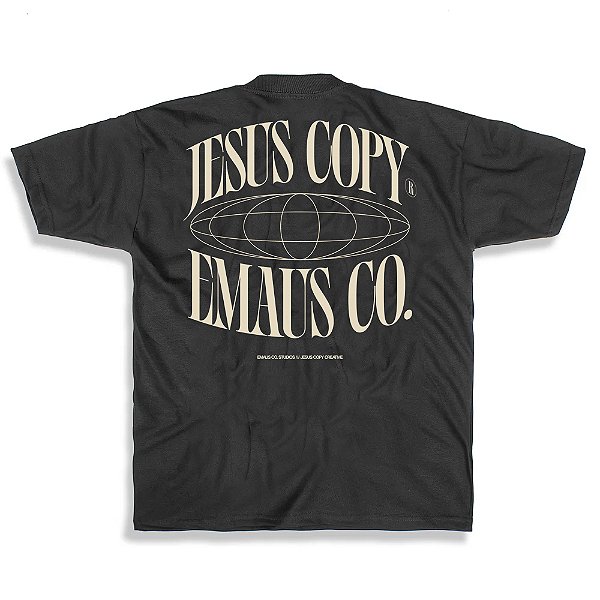 CAMISETA OVERSIZED JESUS COPY (CINZA)