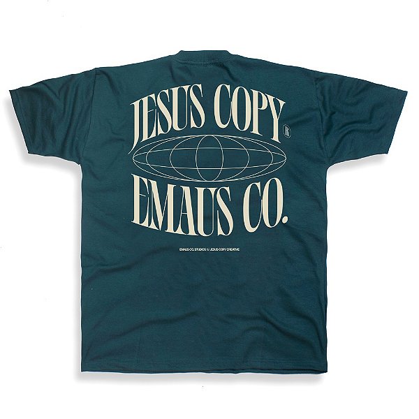 CAMISETA OVERSIZED JESUS COPY (VERDE)