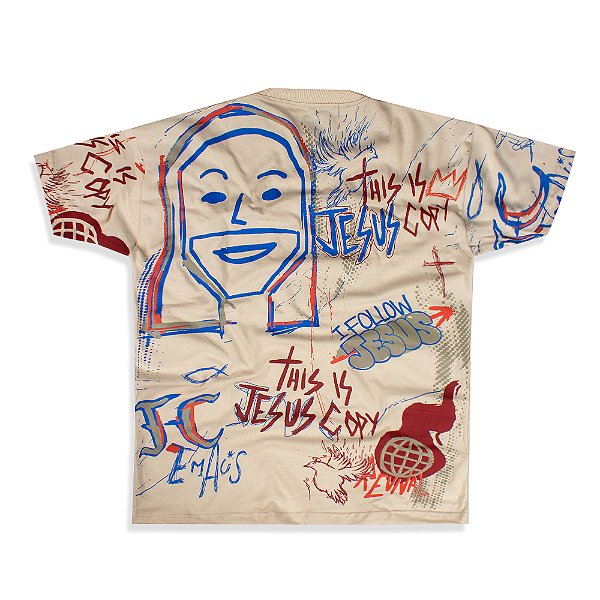 CAMISETA OVERSIZED REVIVAL (VANILLA)