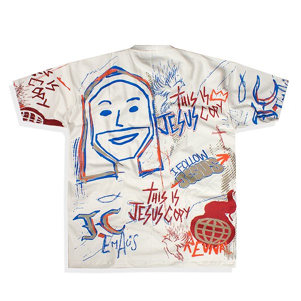 CAMISETA OVERSIZED REVIVAL (OFF WHITE)