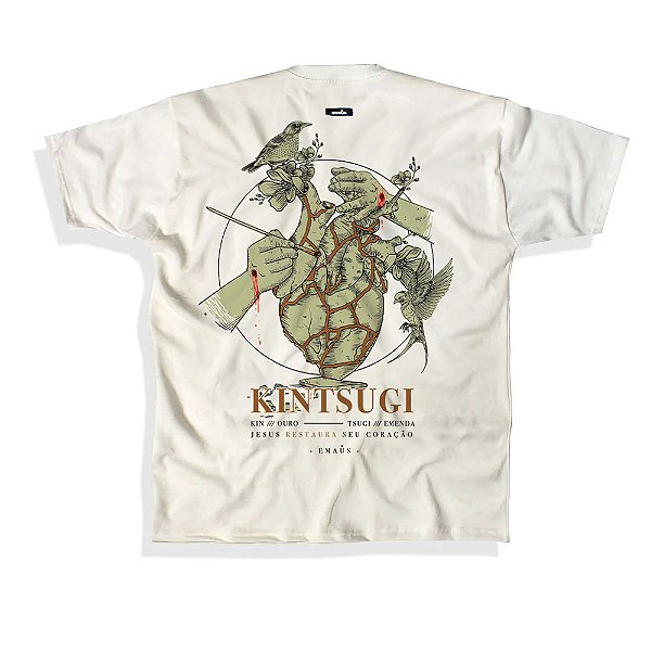 CAMISETA OVERSIZED KINTSUGI (OFF WHITE)