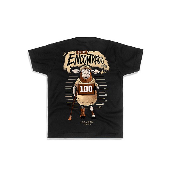 CAMISETA INFANTIL ENCONTRADO