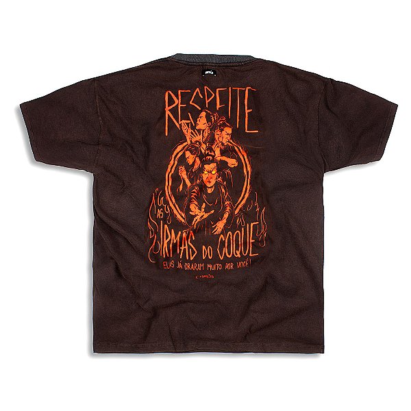 CAMISETA OVERSIZED IRMÃS DO COQUE (MARMORIZADA)