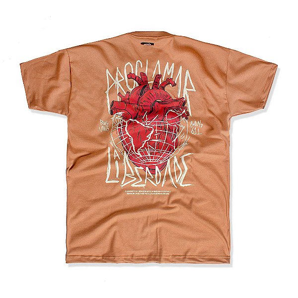 CAMISETA OVERSIZED PROCLAMAR A LIBERDADE