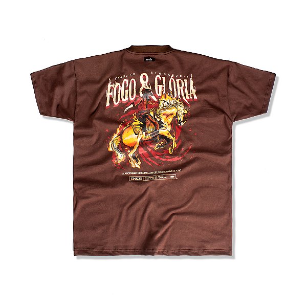 CAMISETA OVERSIZED FOGO E GLÓRIA