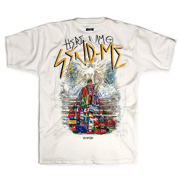 CAMISETA OVERSIZED HERE I AM