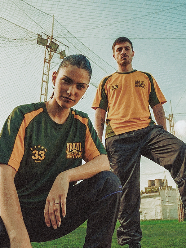 DUPLICADO - CAMISETA BOXSIZED THE LAND OF REVIVAL (AMARELA)