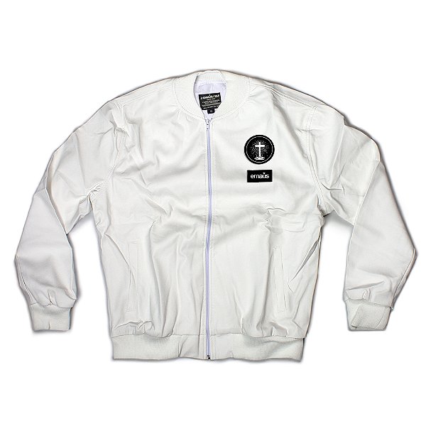 JAQUETA BOMBER OFF WHITE