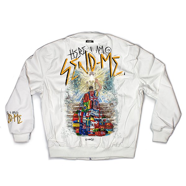 JAQUETA BOMBER HERE I AM