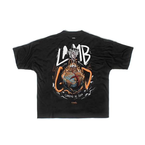 CAMISETA BOXY SIZED LAMB OF GOD