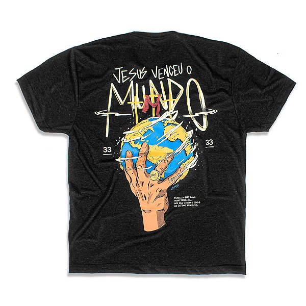 CAMISETA STREET JESUS VENCEU