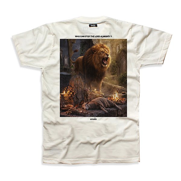 CAMISETA LEÃO E CORDEIRO