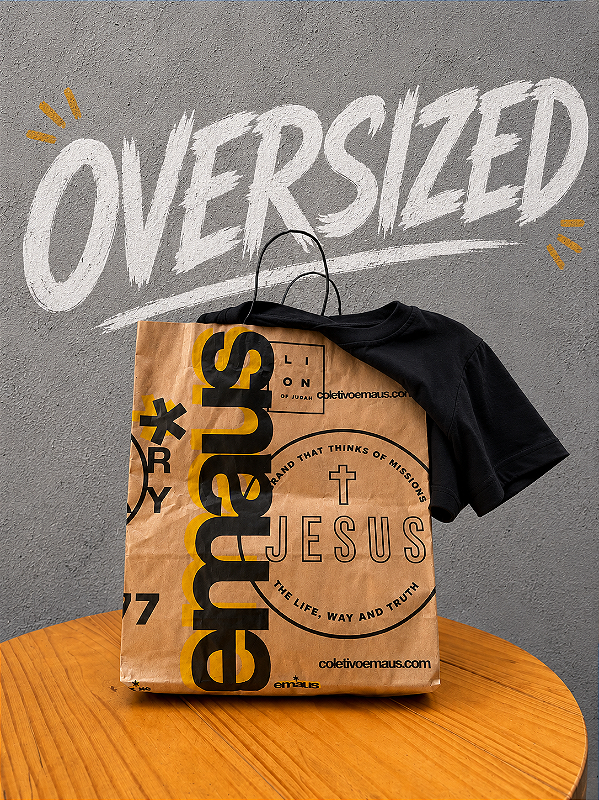 CAMISETA OVERSIZED SURPRESA