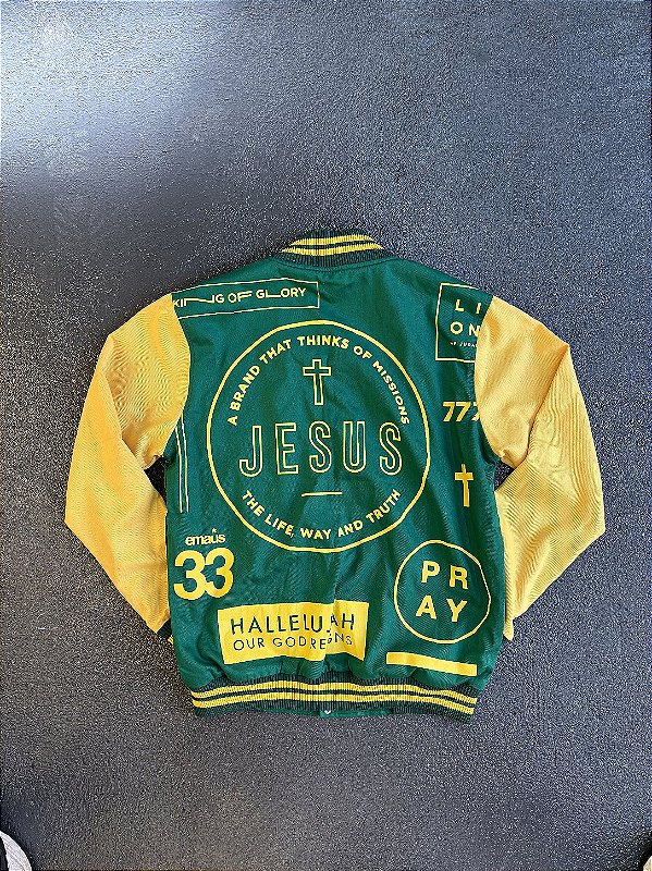 JAQUETA BOMBER HALLELUJAH (VERDE)