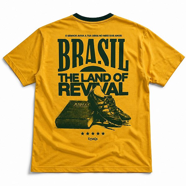 CAMISETA OVERSIZED BRASIL