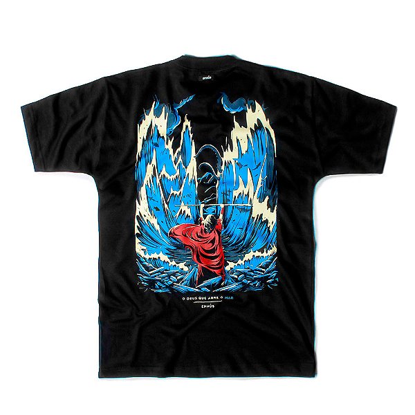 CAMISETA OVERSIZED DEUS QUE ABRE O MAR
