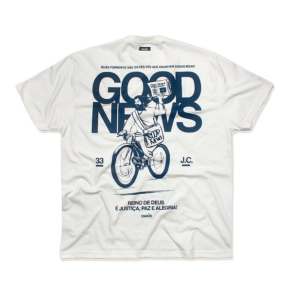 CAMISETA STREET GOOD NEWS