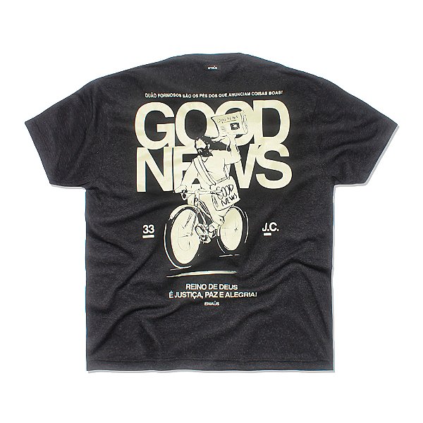 CAMISETA STREET GOOD NEWS (MESCLA)